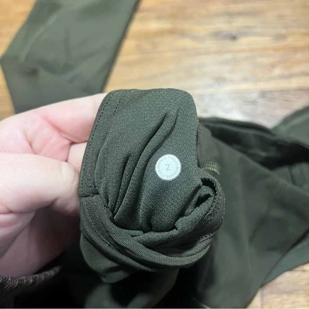Lululemon Pace Rival High Rise Crop 22” Leggings Size 2